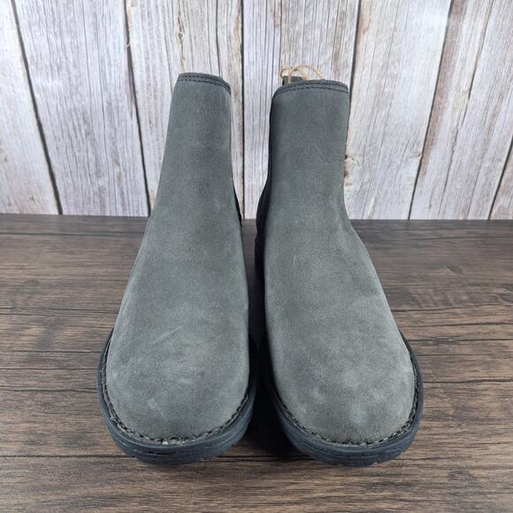 Born Cove Slip On Leather Chelsea Ankle Boots Gray Women's Sz 9.5 M (NWT) - Picture 2 of 9